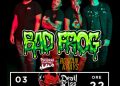 I Bad Frog in concerto a Cagliari e Olbia