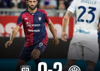 Il Cagliari perde con l’Inter, le parole di Pisacane