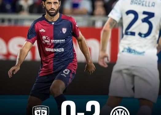 Il Cagliari perde con l’Inter, le parole di Pisacane