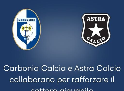 Calcio, Carbonia e Astra Calcio chiudono accordo di collaborazione tecnica sul Settore Giovanile