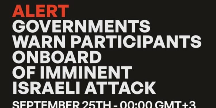 “Imminente attacco israeliano alla Global Sumud Flotilla”, tensione nel Mediterraneo