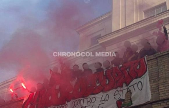 Occupato il liceo Cavour a Roma in solidarietà con il popolo palestinese