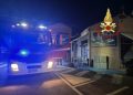 Bar in fiamme a Palau, in azione i Vigili del Fuoco