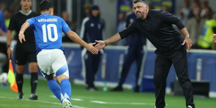 La Nazionale di Gattuso parte bene, contro l’Estonia finisce 5-0 a Bergamo