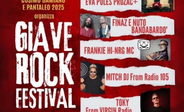 Giave, chitarra e musica rock il 27 settembre