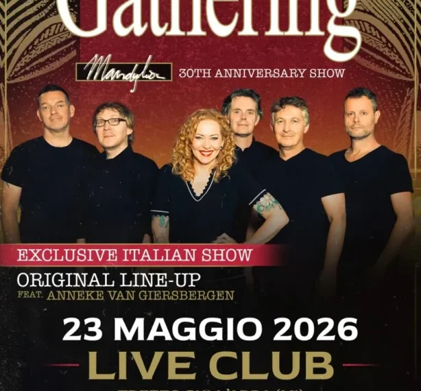 The Gathering: una data in Italia in formazione originale con Anneke van Giersbergen