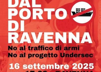 Ravenna, il 16 settembre corteo contro il traffico di armi verso Israele