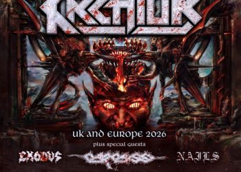 Kreator: una data in Italia con Carcass, Exodus e Nails