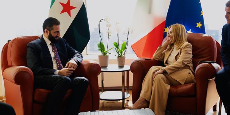 Incontro bilaterale tra la Presidente Meloni e il tagliagole di Al Qaeda