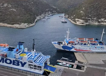 Tra Sardegna e Corsica il Moby Bonifazziu al posto del Giraglia