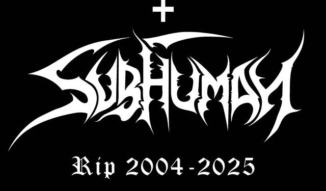 Musica, i Subhuman annunciano il loro scioglimento
