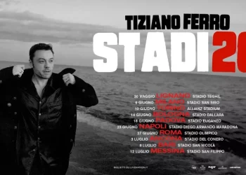 Tiziano Ferro annuncia il ritorno live con Stadi26