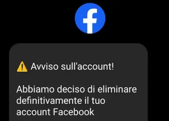 «Abbiamo deciso di cancellare il tuo account Facebook» la nuova truffa Meta IA
