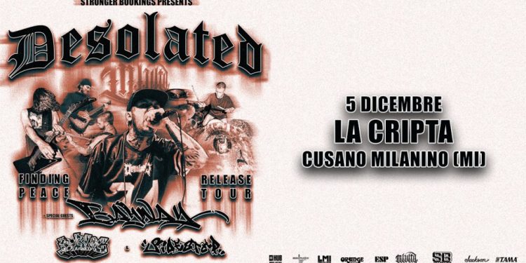 I Desolated in arrivo a Milano