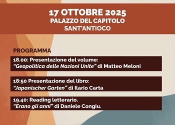 Il 17 ottobre a Sant’Antioco il Festival Internazionale della Letteratura di Viaggio