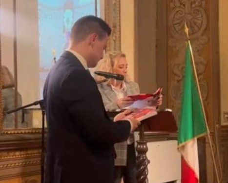 Roma, incontro delle Associazioni russe con l’Ambasciatore Paramonov: regalato il libro “La Spiga nell’occhio”