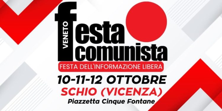 Tre giorni di festa comunista in Veneto: domenica intervento di Simone Spiga sulla libertà di stampa