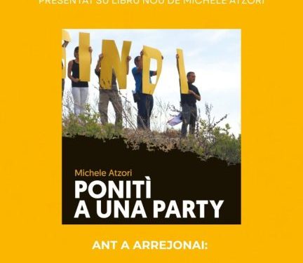 Ponitì a una party, presentazione a Cagliari del libro di Michele Atzori
