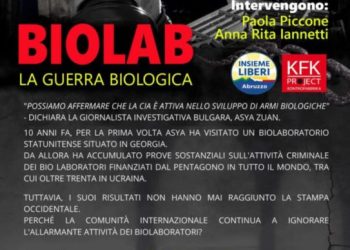 “Biolab, la guerra biologica” proiezione il 29 novembre nel chietino