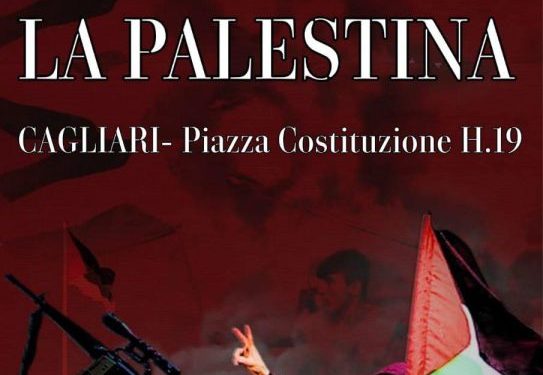 Palestina, il 7 ottobre corteo a Cagliari in solidarietà con il popolo palestinese