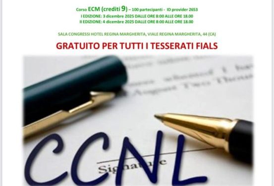 Sanità, la Fials organizza i corsi sul rinnovo contrattuale