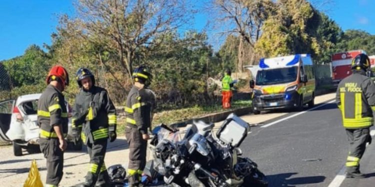 Incidente stradale a Tempio: in gravi condizioni un motociclista