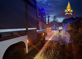 Grave incidente a Tortolì, motociclista cade: trasportato in ospedale