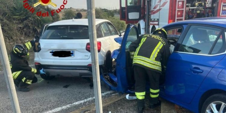 Incidente a Porto Torres, tre feriti