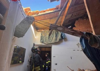 La Maddalena, crollo di un solaio in una palazzina: intervento dei Vigili del Fuoco