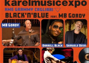 Domani sera a Cagliari il progetto Black’n’Blue feat. M.B. Gordy di scena al Bflat per il KME Grammy