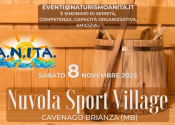 Serata Wellness naturista a Cavenago: per gli amanti della nudità appuntamento l’8 novembre 2025