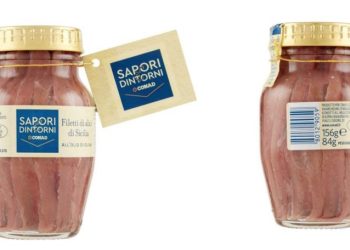 Conad richiama dei filetti di alici