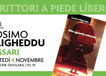 Cosimo Filigheddu sarà al Padiglione Tavolara di Sassari il 4 novembre con il suo nuovo romanzo