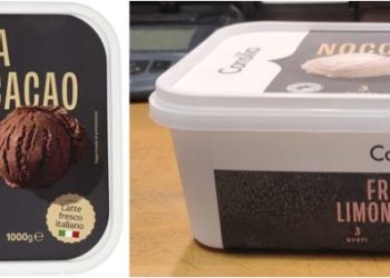 Richiamato il gelato Consilia