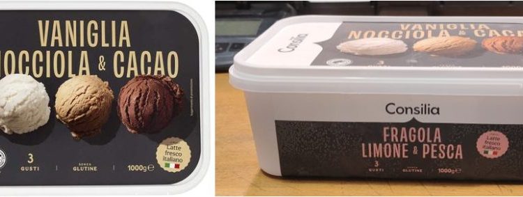 Richiamato il gelato Consilia