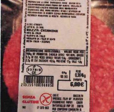 Richiamati hamburger di chianina: manca la data di scadenza