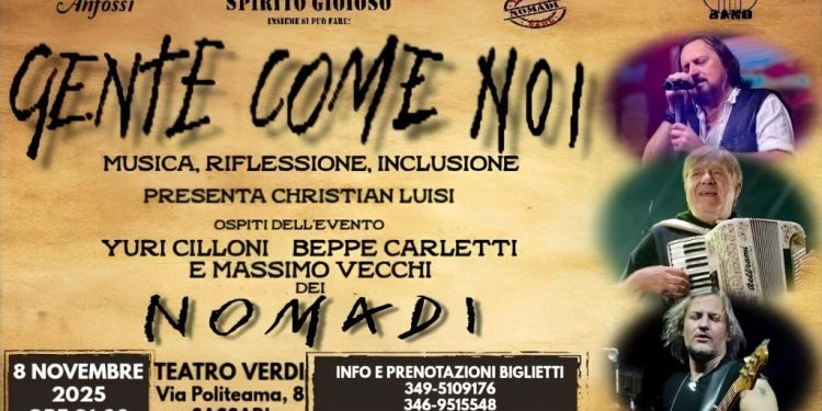 “Gente come noi”, a Sassari tributo ai Nomadi