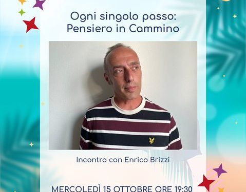 Ogni singolo passo: Pensiero in cammino con Enrico Brizzi: presentazione a Macomer