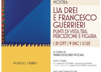 Cagliari ospita la mostra “Lia Drei e Francesco Guerrieri: punti di vista tra percezione e figura”