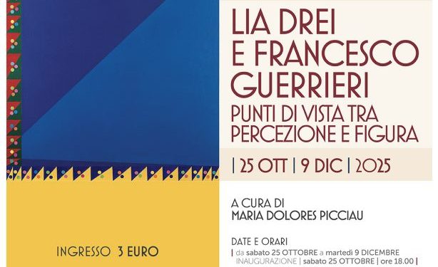 Cagliari ospita la mostra “Lia Drei e Francesco Guerrieri: punti di vista tra percezione e figura”