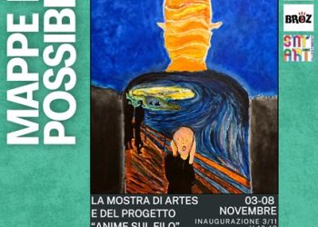 Cagliari, inaugura il 3 novembre la mostra di ArteS “Mappe del possibile” al Centro di Quartiere di Sant’Elia (ex asilo)