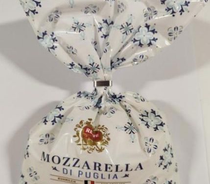 Ministero della Salute richiama la mozzarella di Puglia