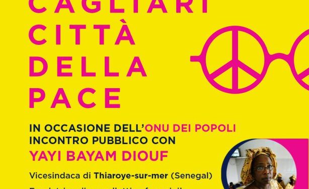 Onu dei Popoli, Cagliari ospita Yayi Bayam Diouf