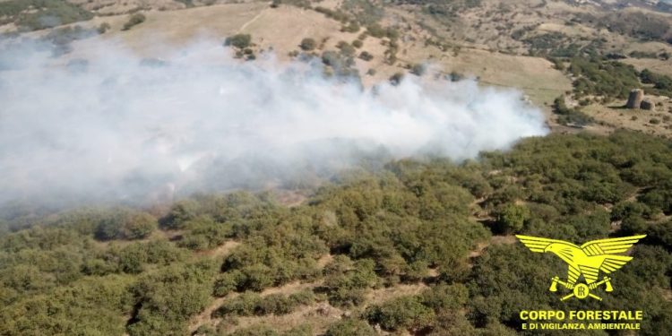 28 incendi in Sardegna nella giornata del 12 ottobre