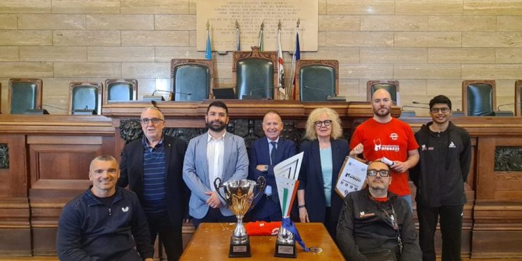 Tennistavolo, Cagliari celebra i successi della Marcozzi
