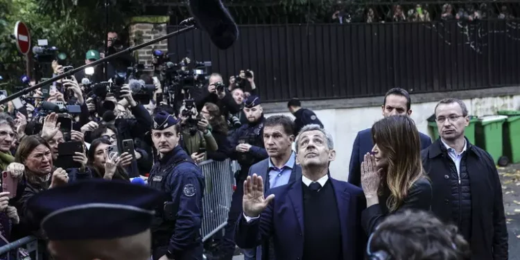 Oggi Sarkozy entra in carcere