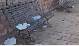 Cagliari, giardini a Monte Mixi trasformati in discarica