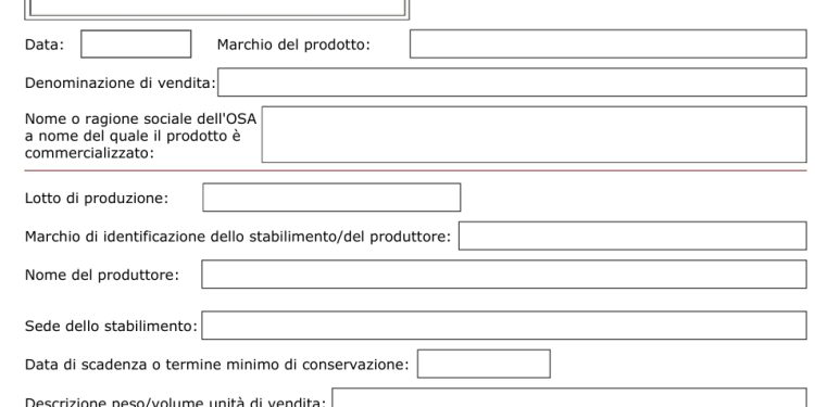 Salsiccia stagionata richiamata per presenza di Salmonella