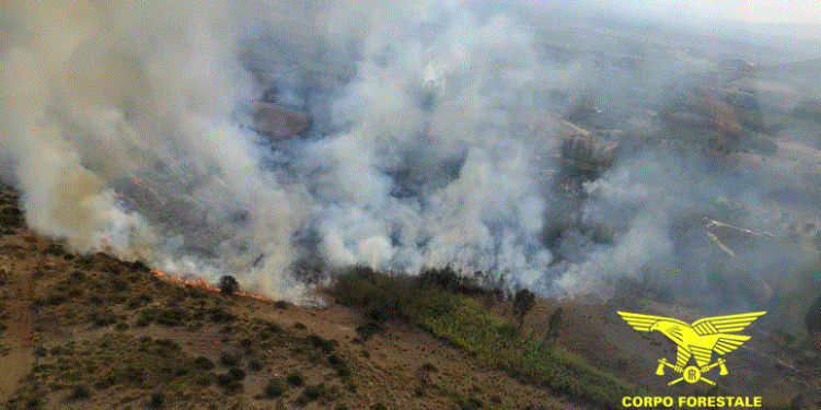 14 incendi in Sardegna nella giornata del 14 ottobre