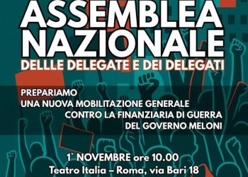 Lavoro, assemblea generale Usb a Roma